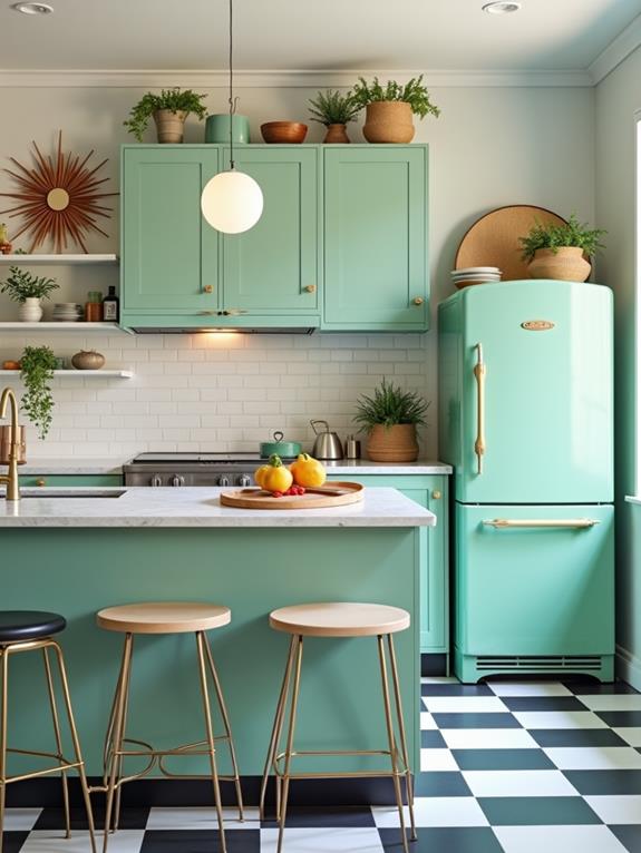 blend contemporary and vintage