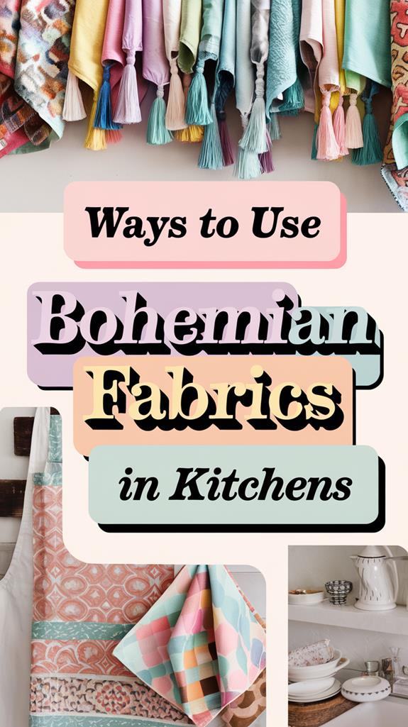 bohemian kitchens fabric inspiration eclectic d cor stylish accents