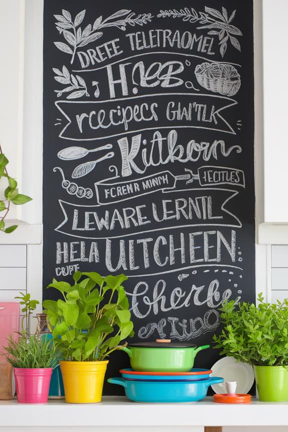 creative chalkboard decor ideas