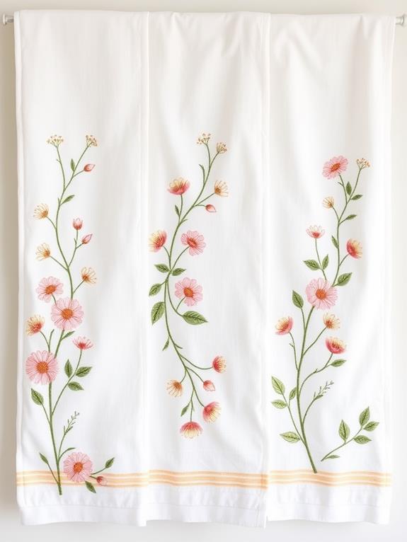 decorative absorbent textile kitchen accessories