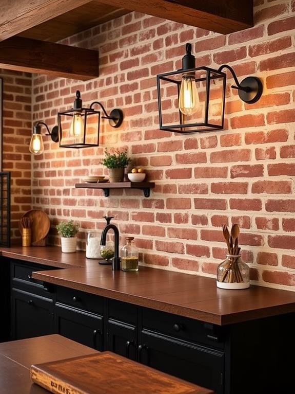 decorative industrial wall lighting fixtures