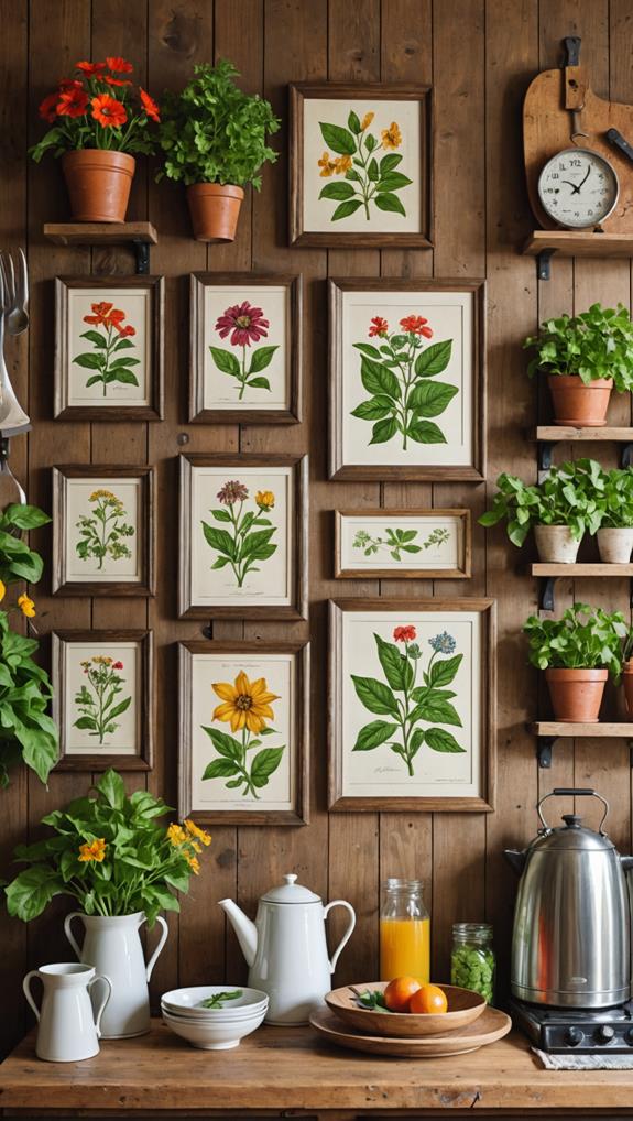 detailed plant artwork collection