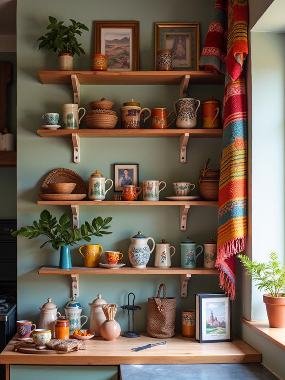 display your travel treasures