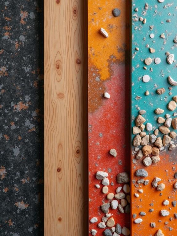 distinctive surface options available