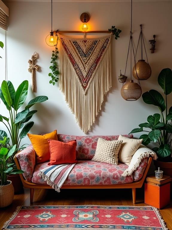 eclectic artistic free spirited decor