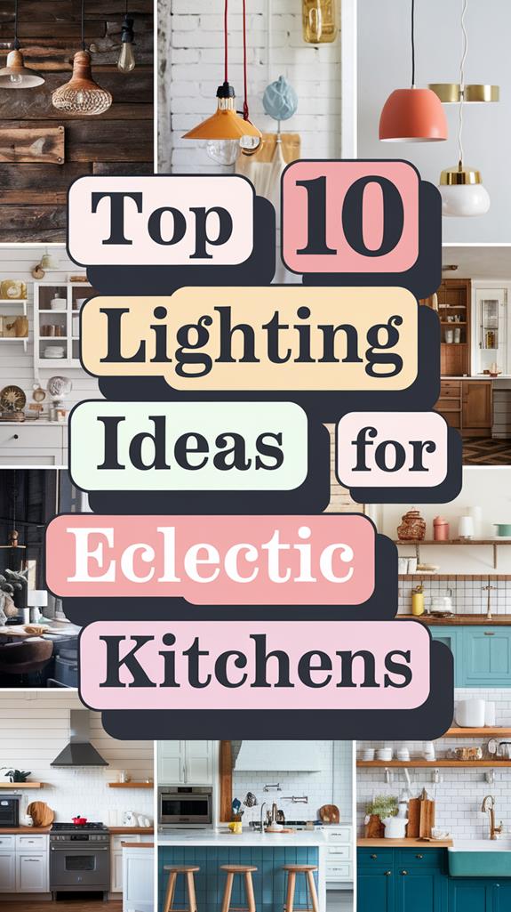 Top 10 Lighting Ideas for Eclectic Kitchens
