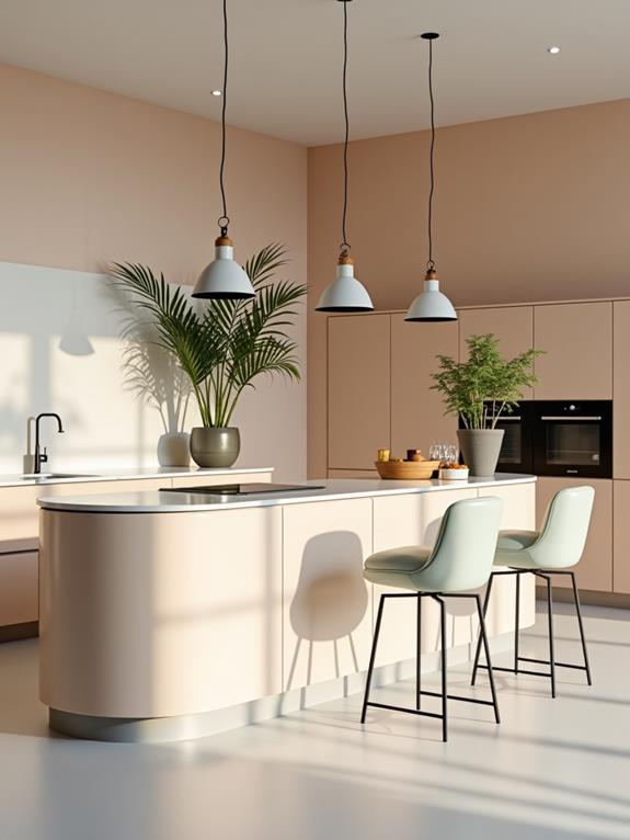 elegant curved furniture designs