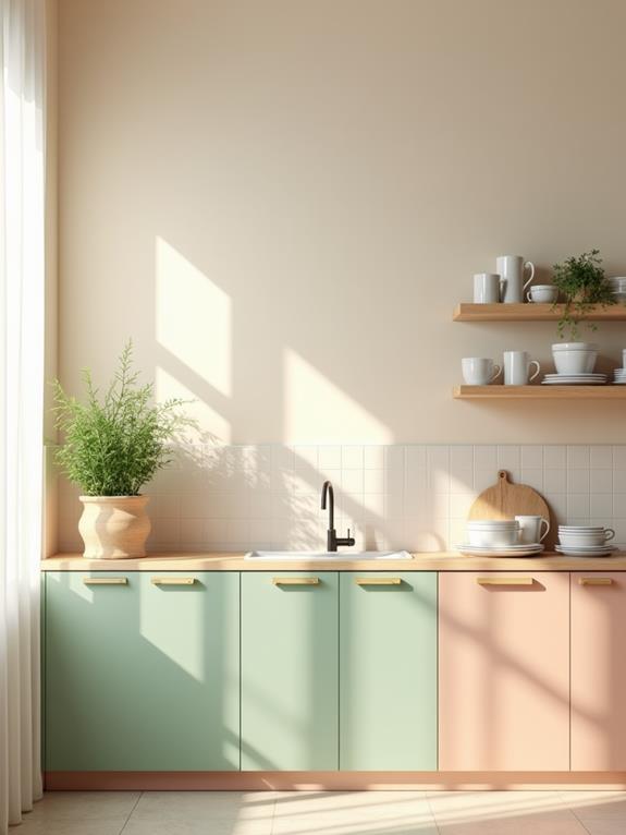 gentle hues and tones