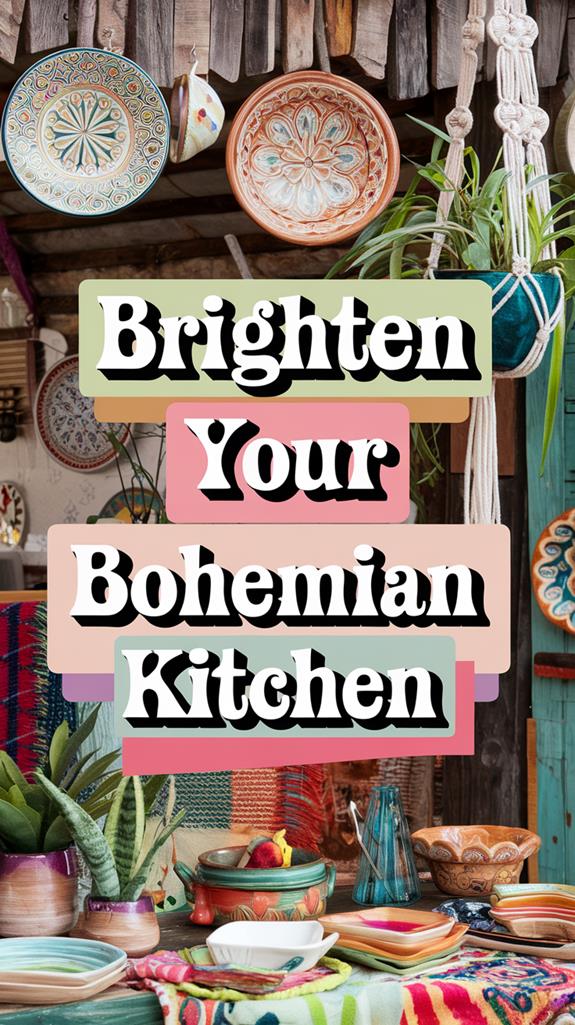 Brighten Your Bohemian Kitchen