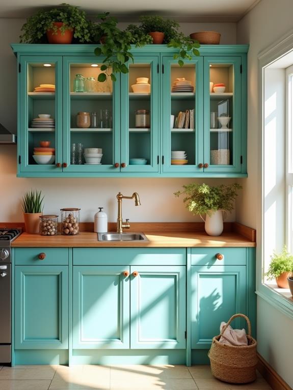 install glass cabinet doors