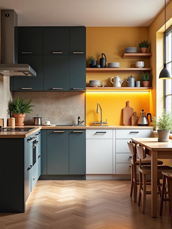 kitchen transformation before after