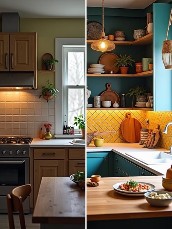 kitchen transformation before after