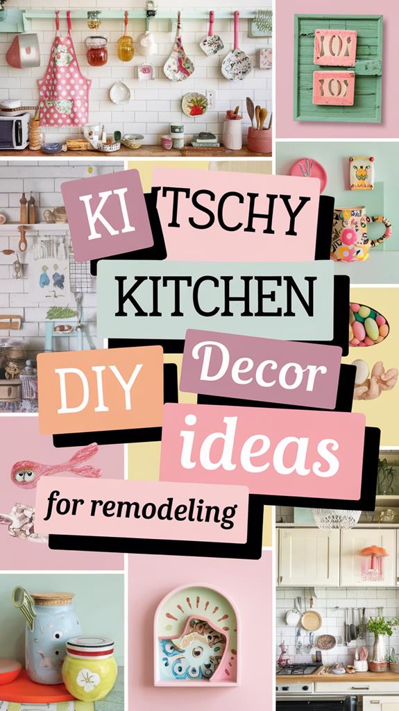 10 Kitschy Kitchen DIY Decor Ideas for Remodeling