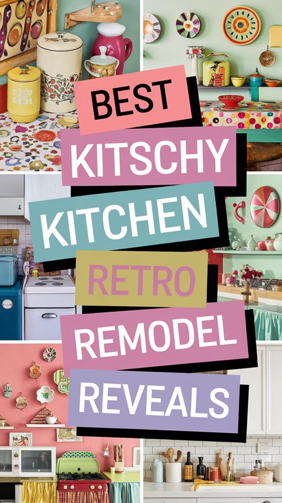 8 Best Kitschy Kitchen Retro Remodel Reveals