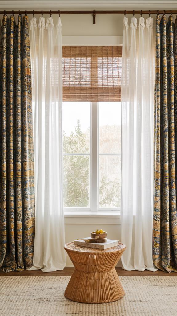 layered curtain design styles