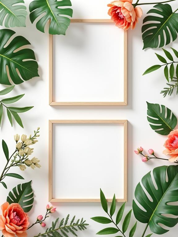 nature inspired decorative prints