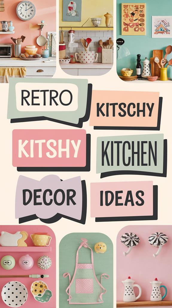 7 Retro Kitschy Kitchen Decor Ideas
