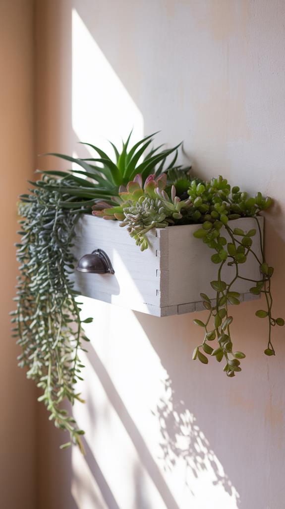 organize indoor plant storage