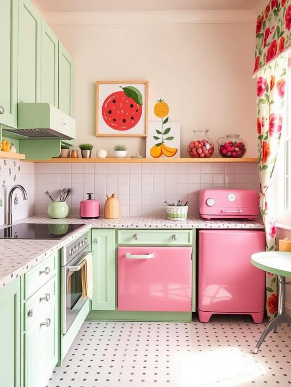 playful and vibrant hues