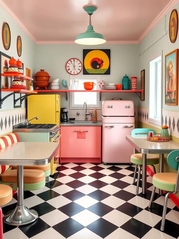 retro aesthetic in motion