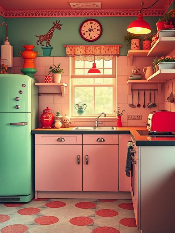 revamped retro appliance display