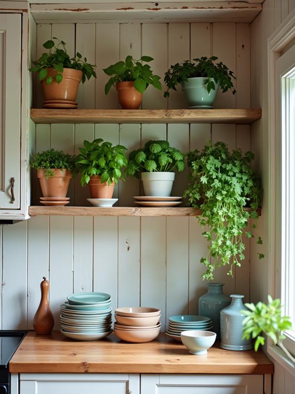 rustic distressed wood features