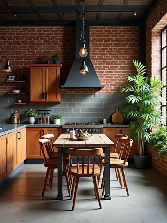 rustic industrial design style
