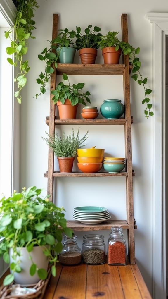 upcycled furniture storage solution