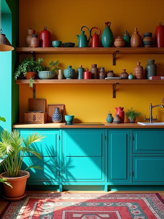 use bright bold hues