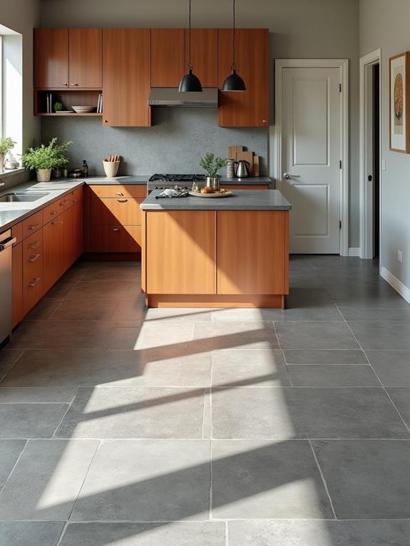 varied concrete flooring choices