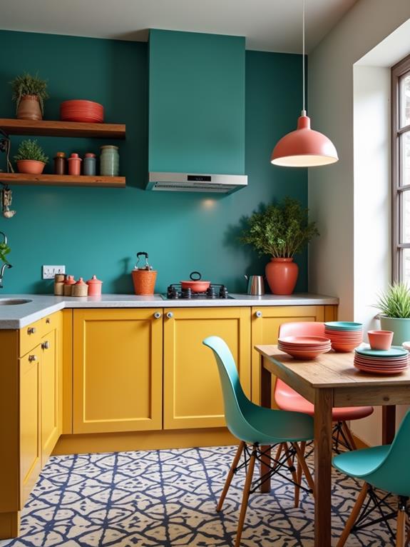 vibrant color pairing techniques