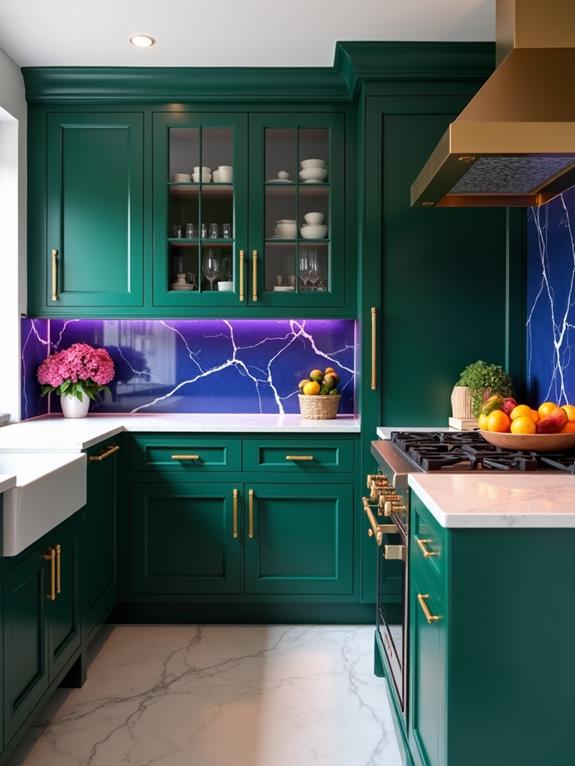 vibrant rich color palette