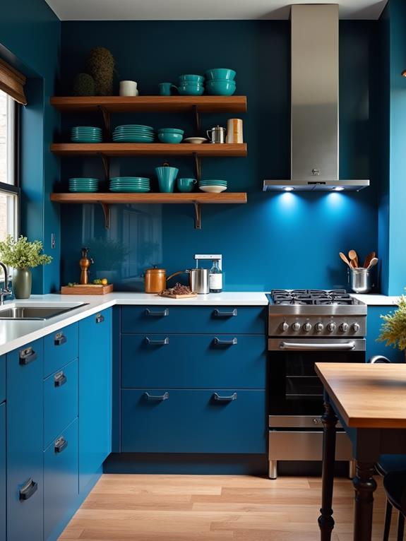 vibrant single hued statement