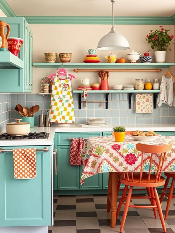 vintage culinary fabric designs