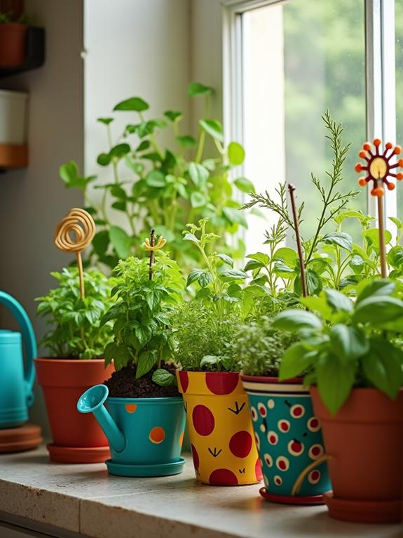 whimsical botanical planting spaces