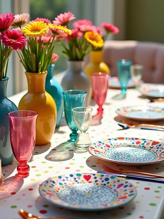 whimsical tableware for fun