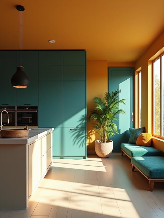 zoned open concept living