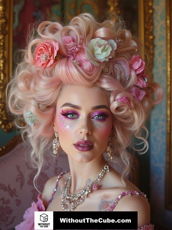 bold and extravagant aesthetics