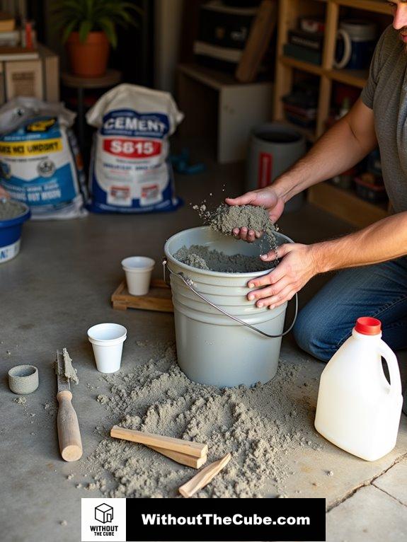 collect necessary supplies