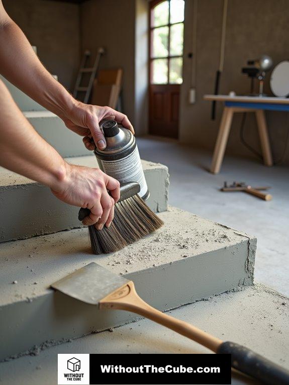 complete the exterior finish