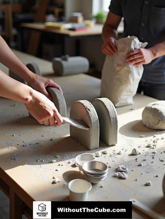 complete the formwork