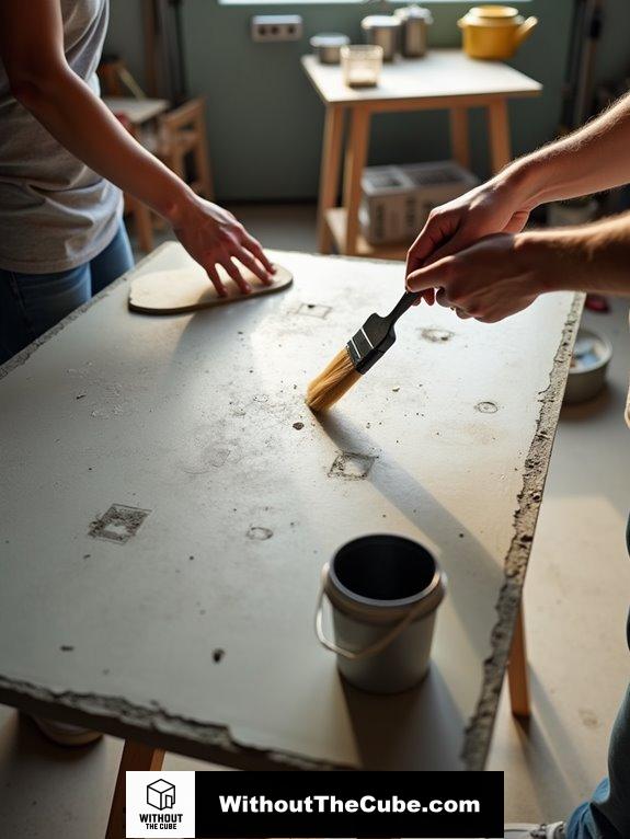 concrete surface protection method