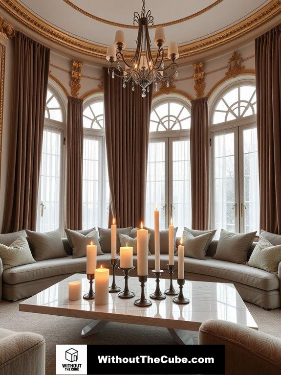 cozy romantic atmosphere