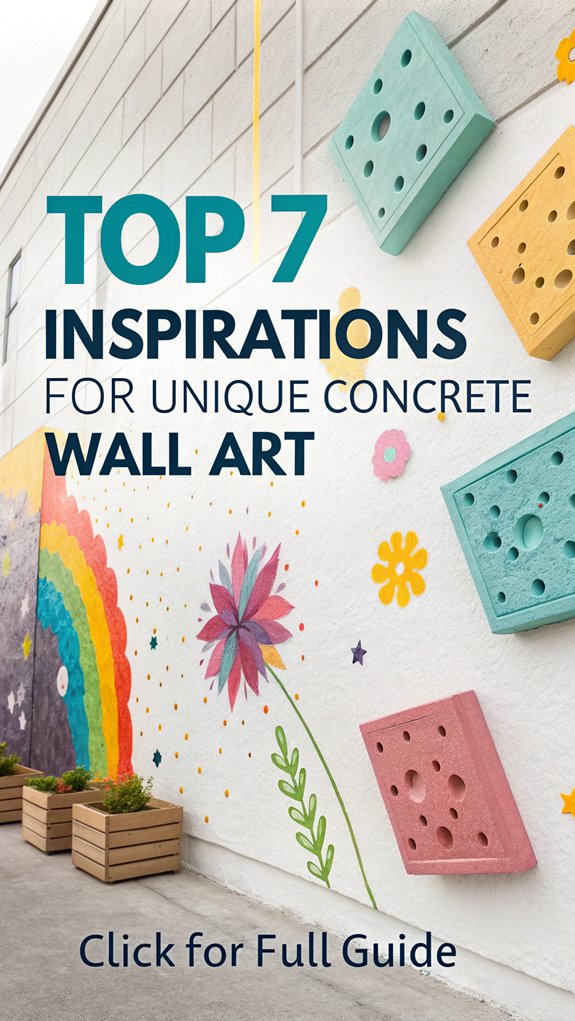 creative concrete wall designs