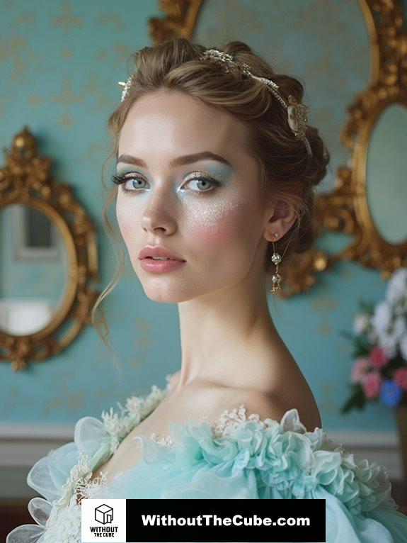 creative cosmetics application methods