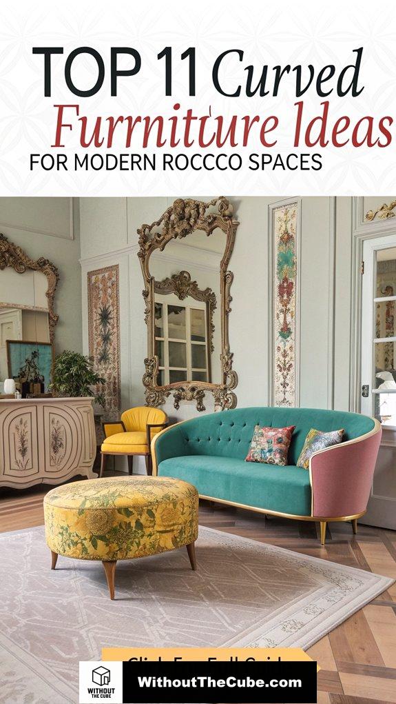 Top 11 Curved Furniture Ideas for Modern Rococo Spaces