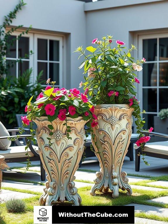 decorative pots for plants