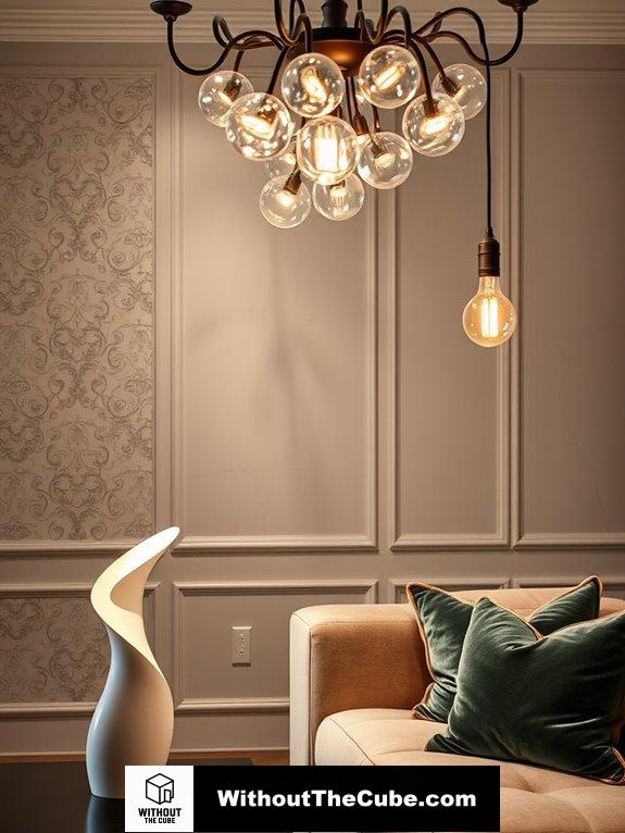 distinctive illumination decor items