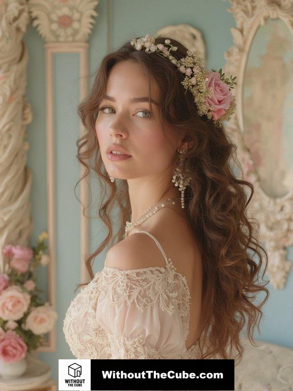 elegant curly hairstyle inspirations