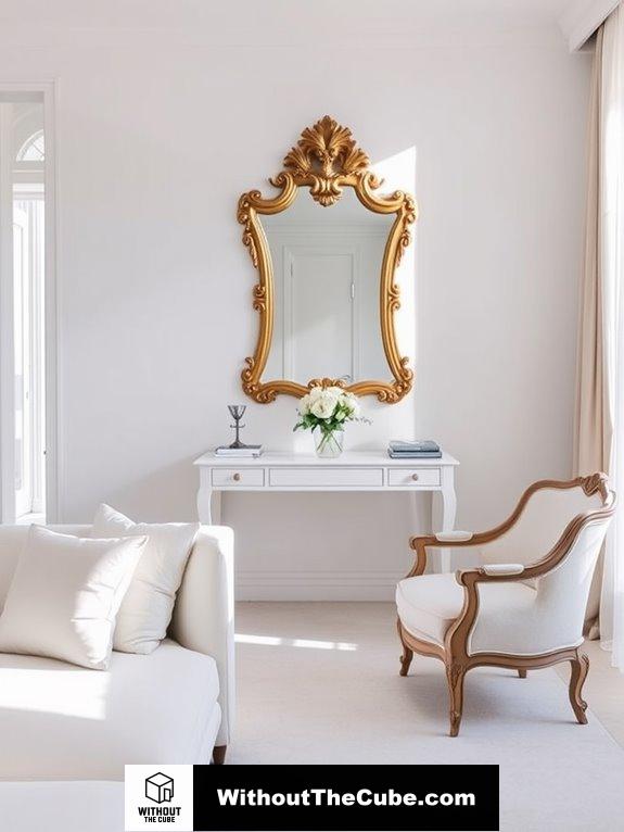 elegant minimalism meets rococo
